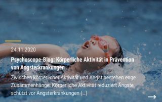 Körperliche Aktivität in Prävention von Angsterkrankungen